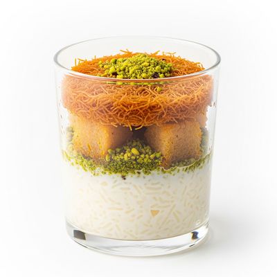 Rice Pudding Basbousa or Konafa