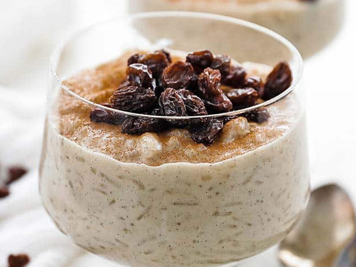 Rice Pudding w Dates