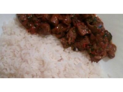 Rice With Liver