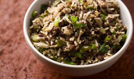 Rice With Liver And Giblets