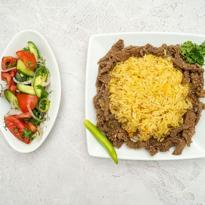 Rice With Liver Dish