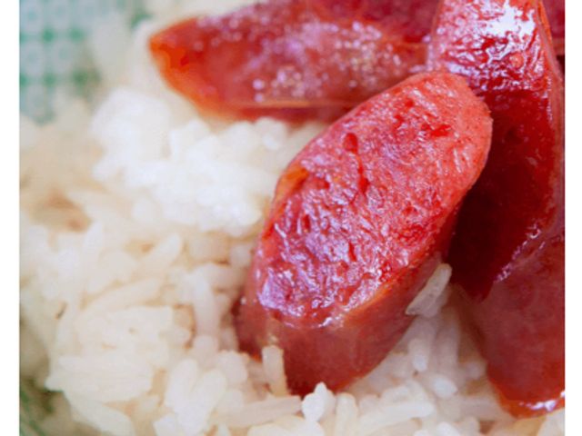 Rice With Oriental Sausage