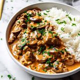 Minced Beef Garlic Rice