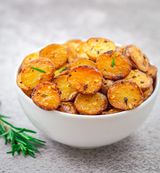 Roasted Baby Potatoes Dish