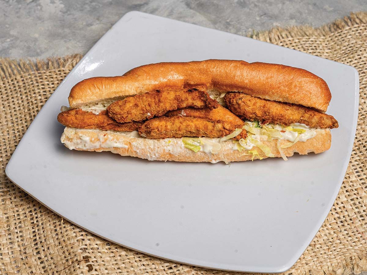 Roe Sandwich Fried