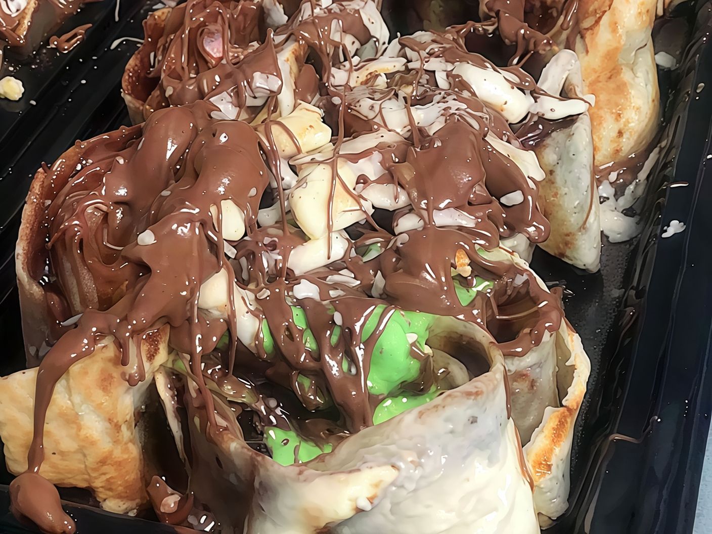 Chocolate Marshmallow Roll
