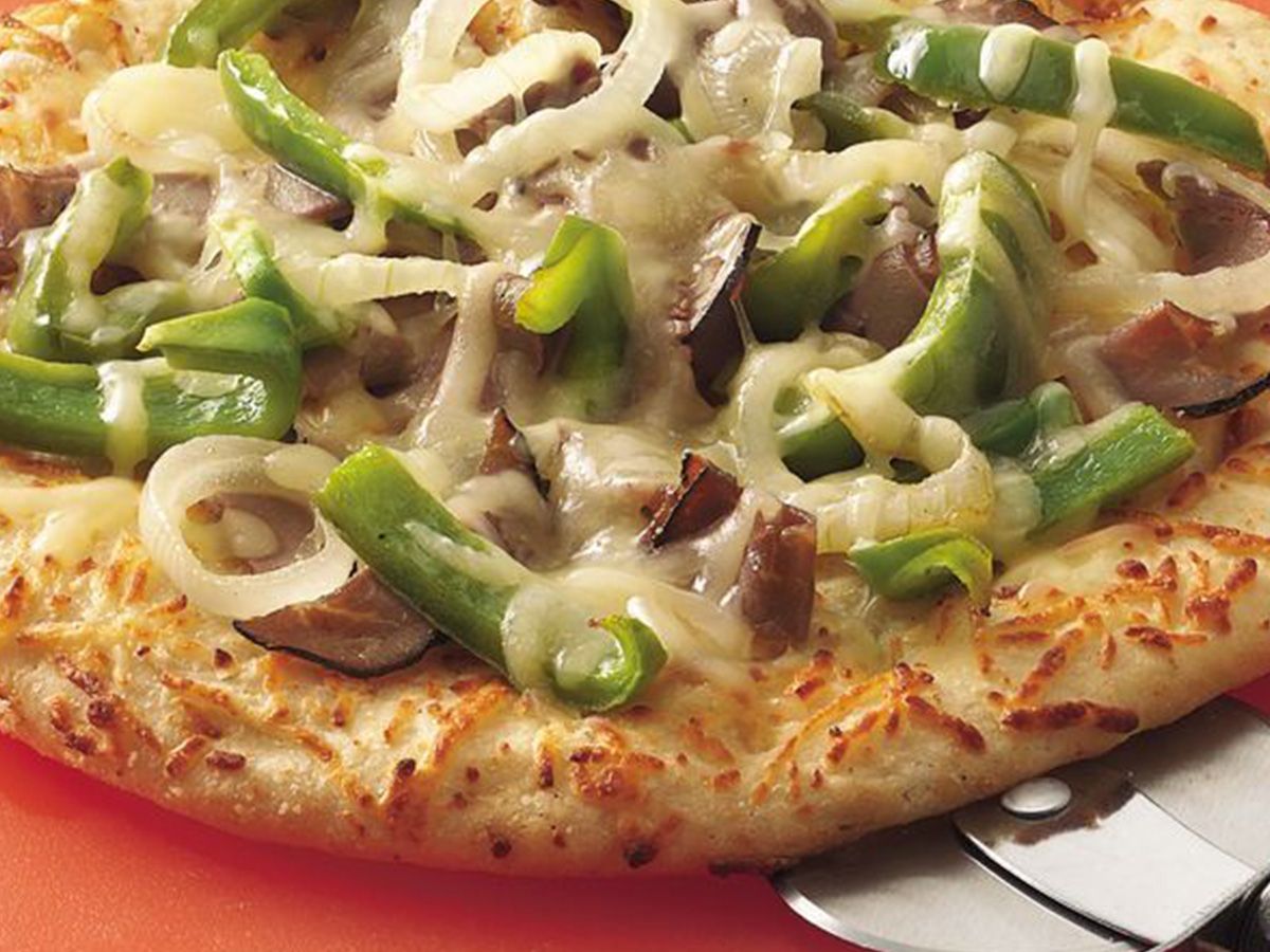 Rose Beef Pizza