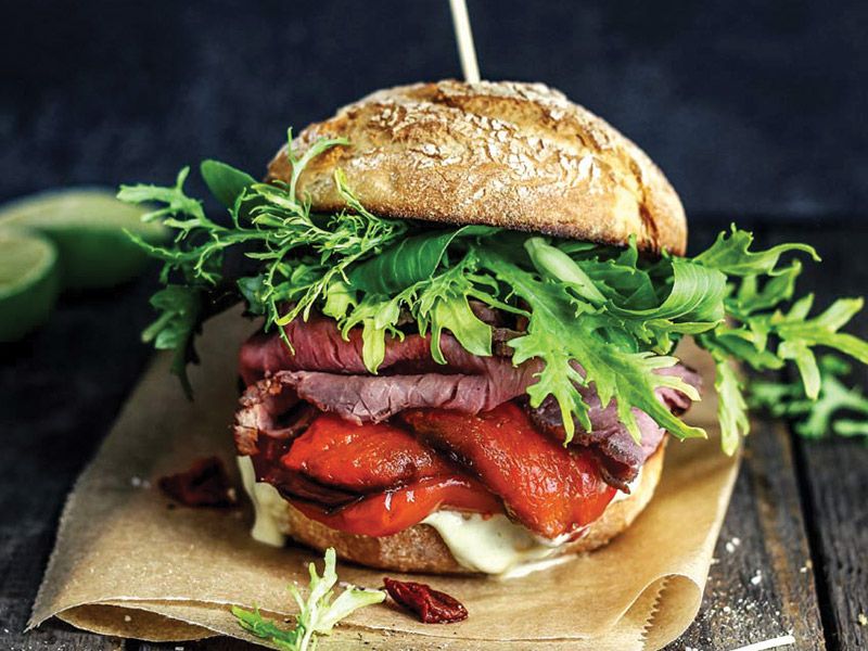 Rosebeef Burger