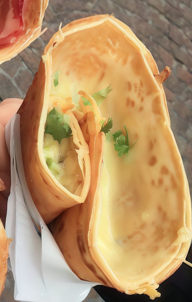 Roumi Cheese Crepe