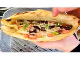 Mozzarella Cheese With Vegetables Crepe