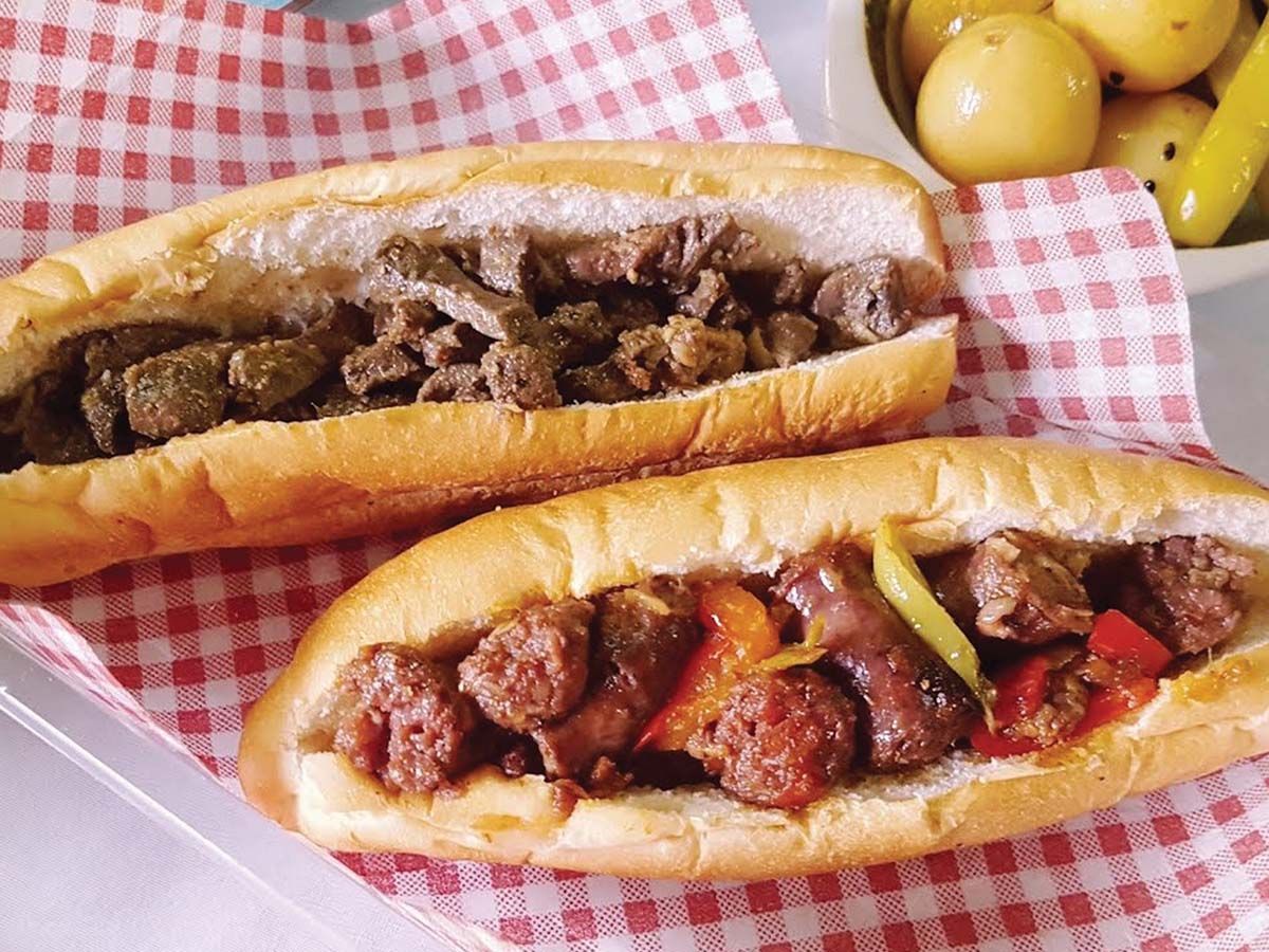 Roumi oven sausage sandwich