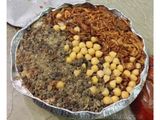 Round Foil Koshary Platter