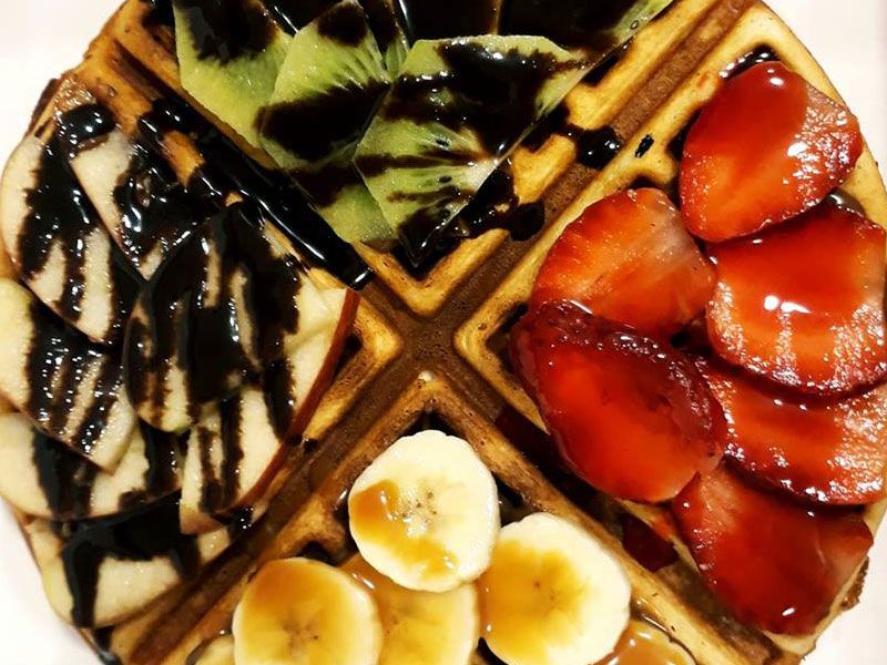 Round Quatro Waffle