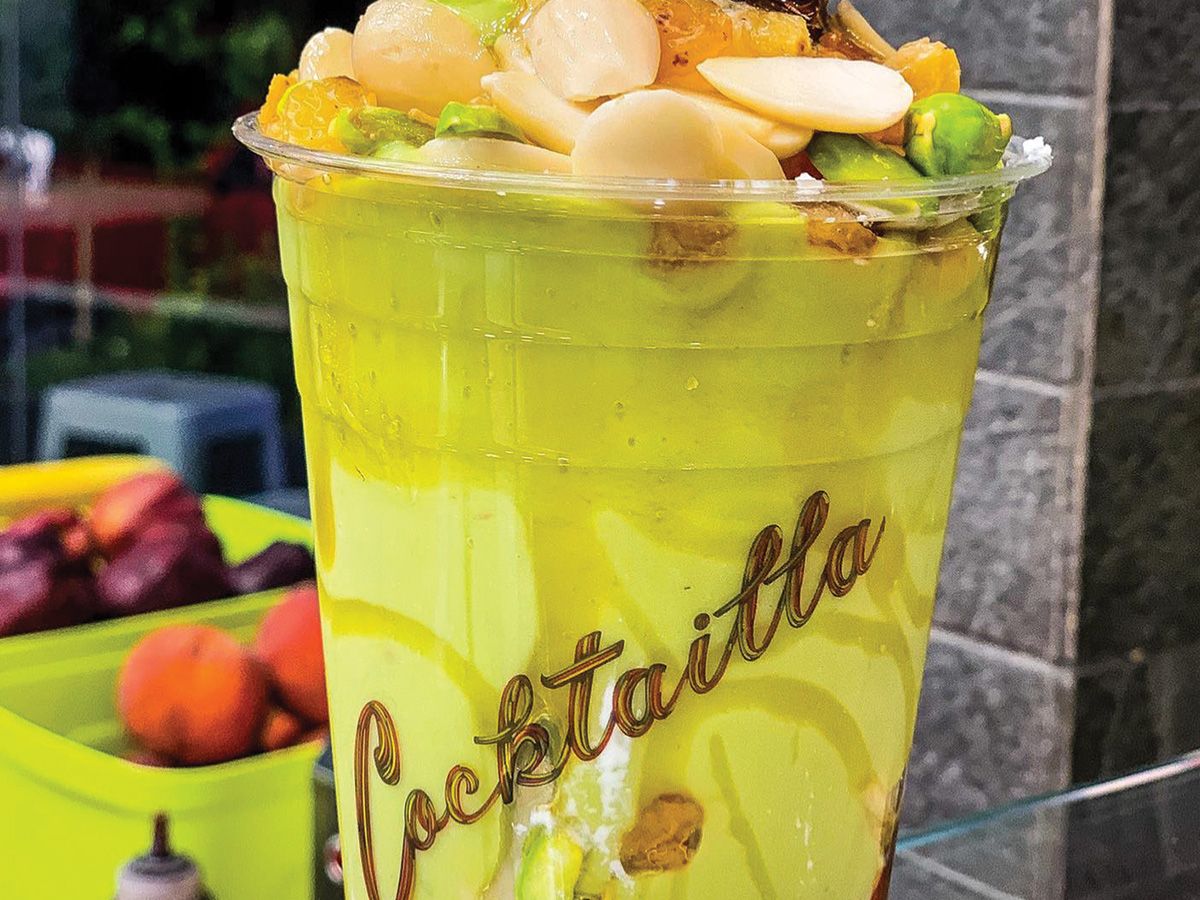 Fresh Royal Avocado Cocktail