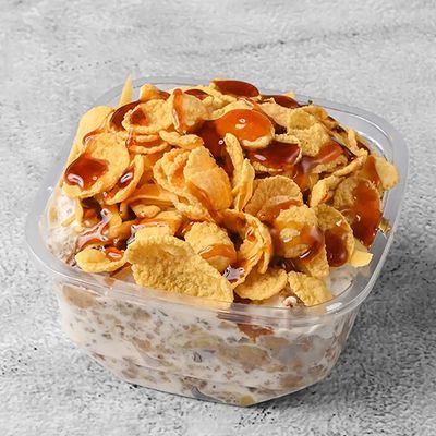 Royal Masoub with Cornflakes