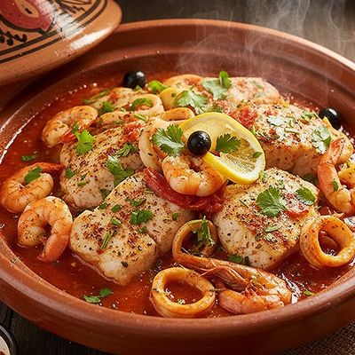 Royal Seafood Tajine