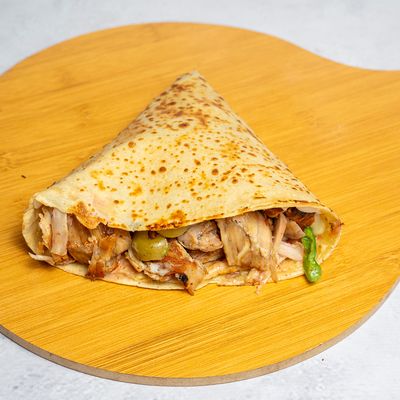 Grilled Chicken Breasts Crepe