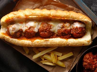 Meatballs Sandwich