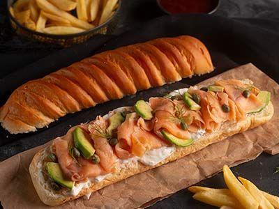 Smoked Salmon Sandwich
