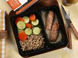 Salmon With Creamy Sauce Platter