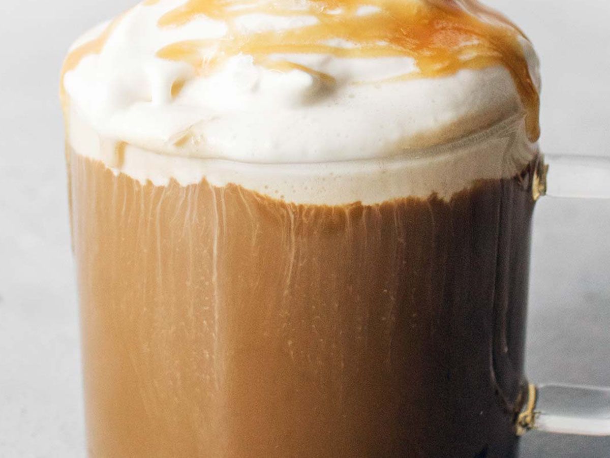 Large Salted Caramel Latte
