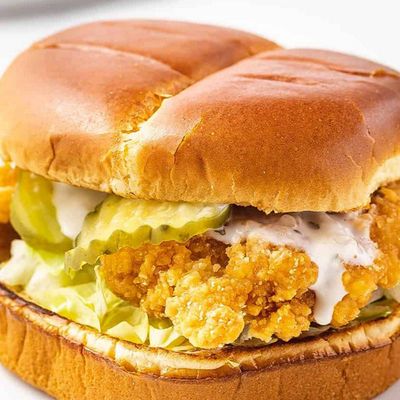 Crispy Chicken Strips Sandwich