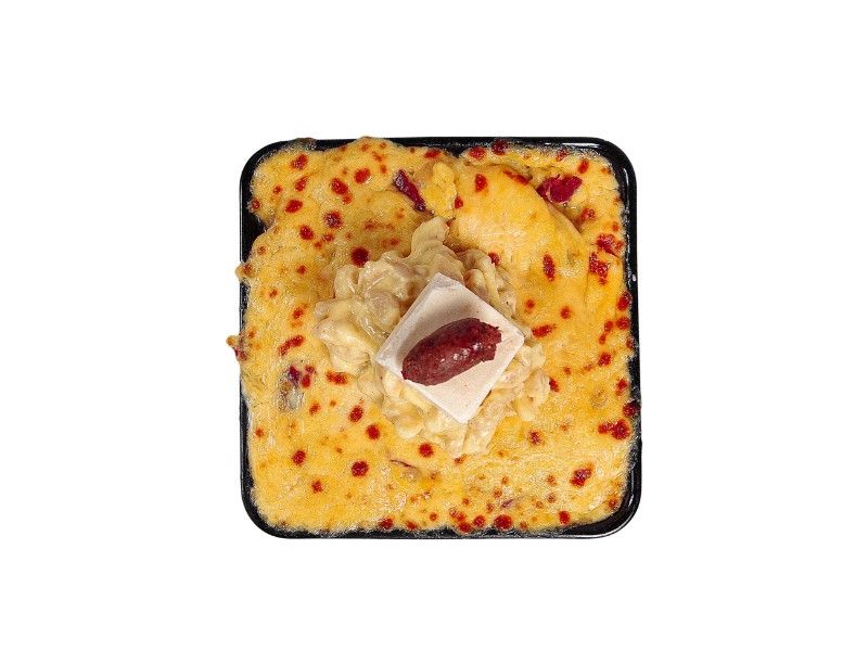 Sausage Kiri Mac And Cheese