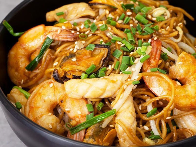 Seafood Noodles