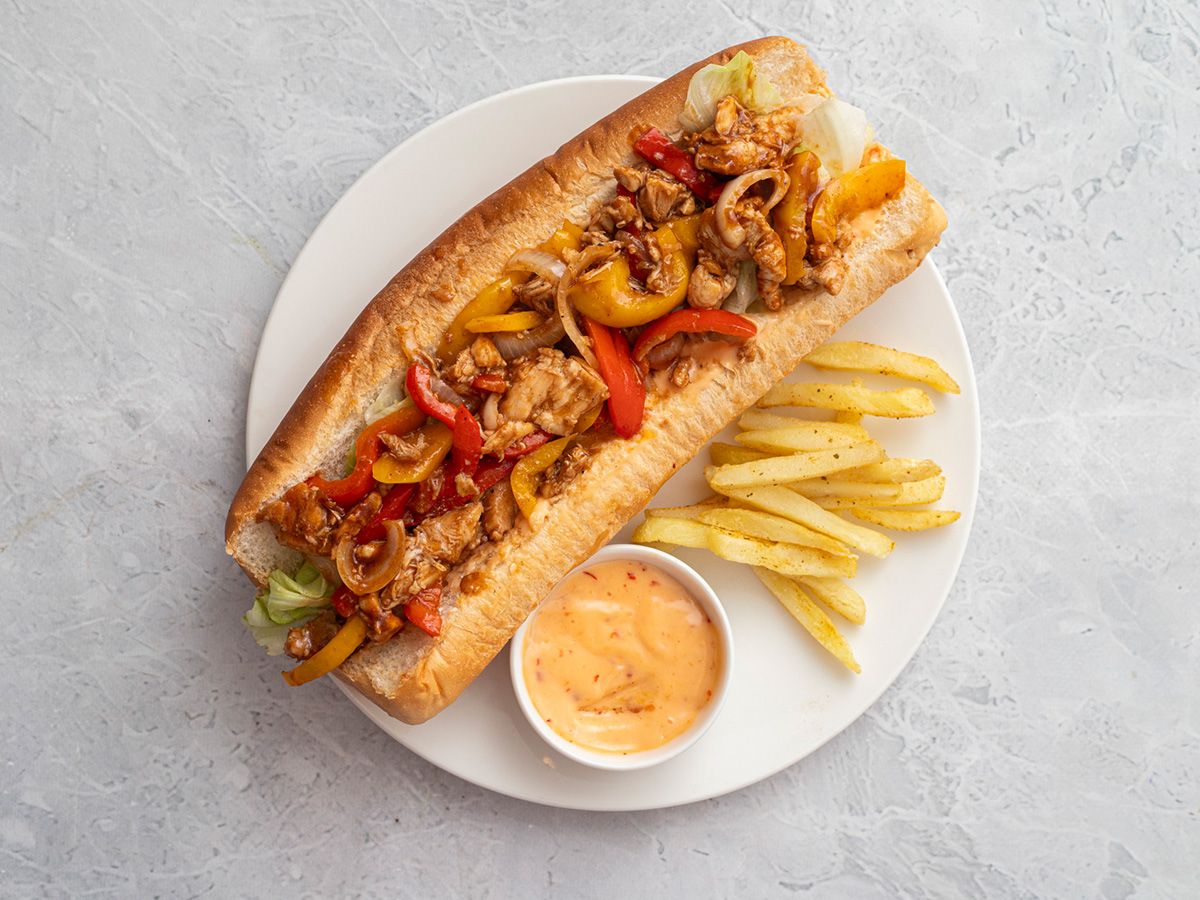 chicken fajita Sandwich