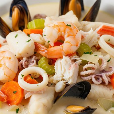 Creamy Seafood Soup