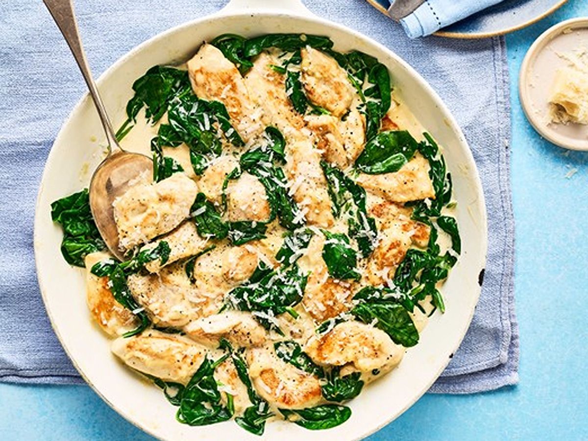 SPINACH CHICKEN