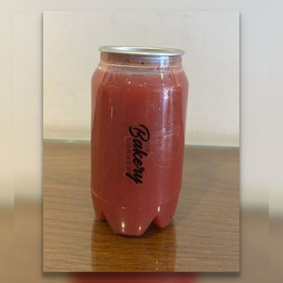 Strawberry Juice Can