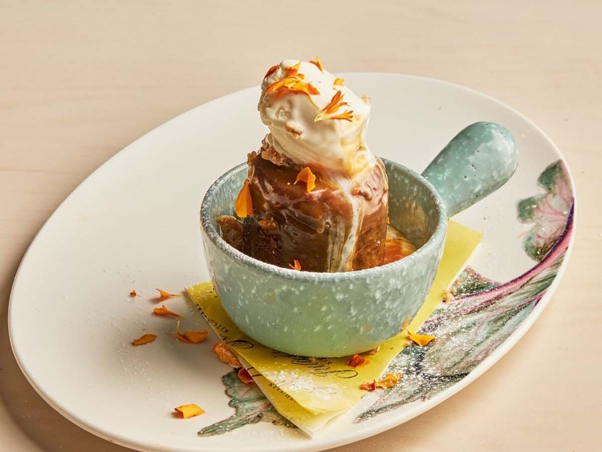 Sticky toffee pudding