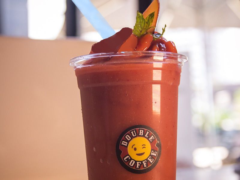 Double Strawberry Cocktail
