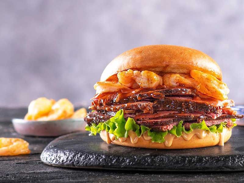 Surf And Turf Sandwich