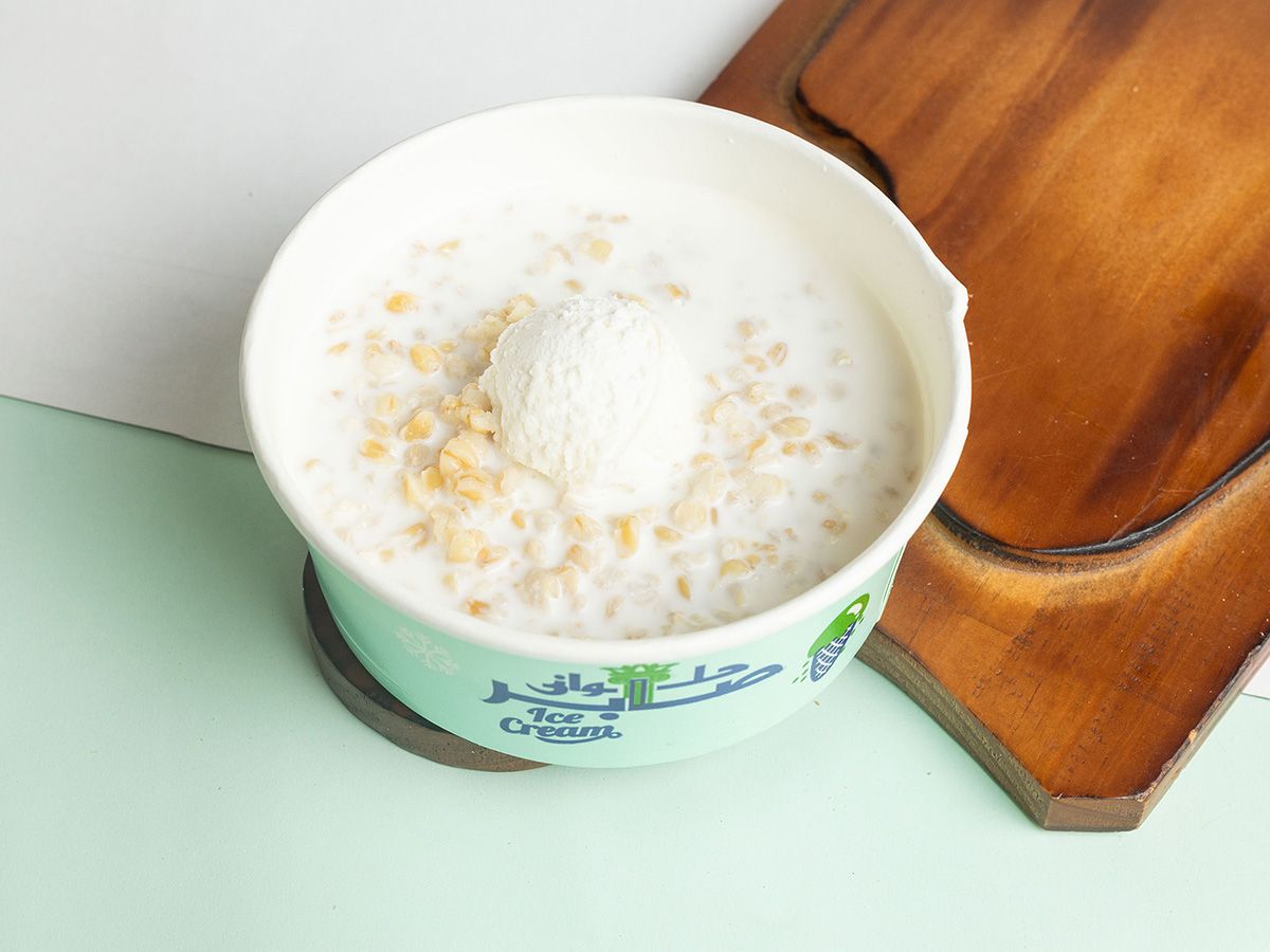 Couscous Sugar and milk