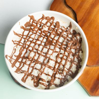 Couscous with nuts and Nutella