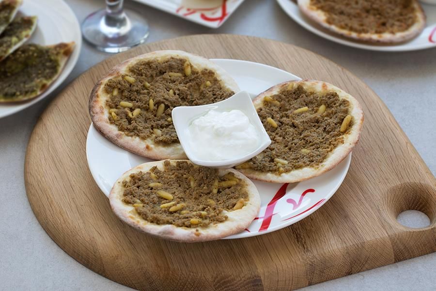 Safiha with yogurt
