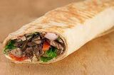 Saj Extra Meat Shawerma Sandwich