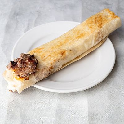 Meat Shawarma Potato Saj Sandwich