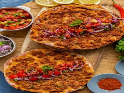 Salad Turkish Pizza
