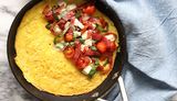 Salami Omelette