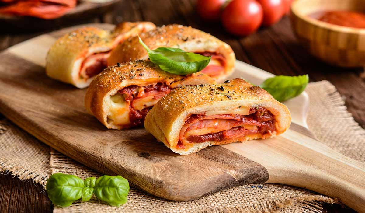 Salami Calzone