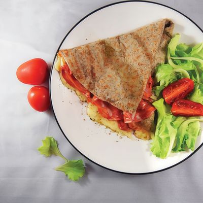 Salami crepe