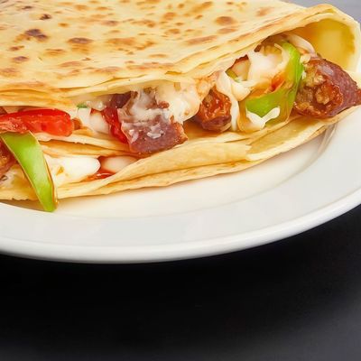 Salami crepe