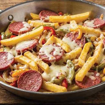 Salami Fries Pan