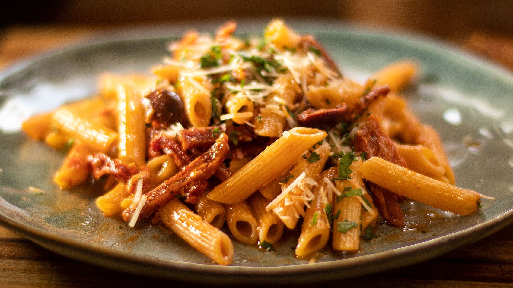 Salami Pasta