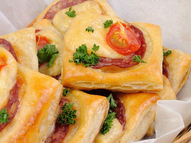 Salami Puffs