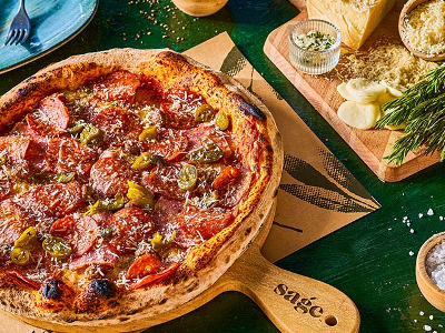 Salamino Pizza