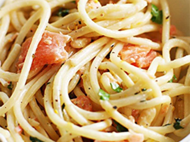 Salmon Pasta